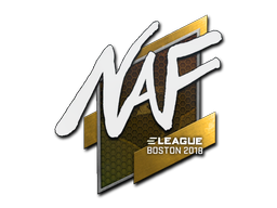 Наклейка | NAF | Бостон 2018