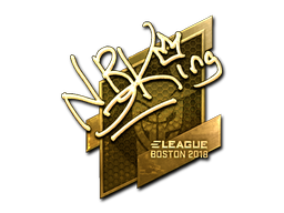 印花 | NBK-（金色）| 2018年波士顿锦标赛
