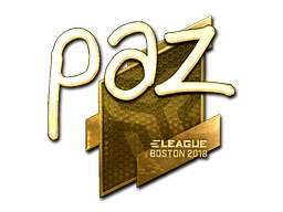 印花 | paz（金色）| 2018年波士顿锦标赛