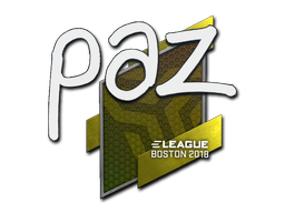 Наклейка | paz | Бостон 2018