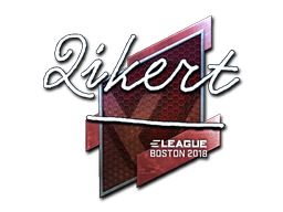 Наклейка | qikert (металлическая) | Бостон 2018