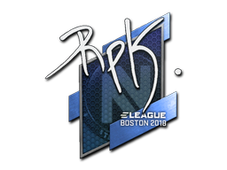 Наклейка | RpK | Бостон 2018