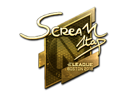 印花 | ScreaM（金色）| 2018年波士顿锦标赛