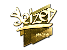 印花 | seized（金色）| 2018年波士顿锦标赛