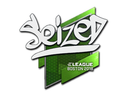 Наклейка | seized | Бостон 2018