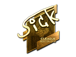 印花 | SicK（金色）| 2018年波士顿锦标赛