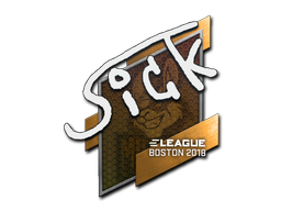 Наклейка | SicK | Бостон 2018
