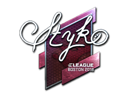 印花 | STYKO（闪亮）| 2018年波士顿锦标赛