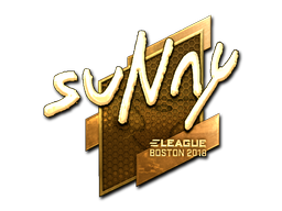 印花 | suNny（金色）| 2018年波士顿锦标赛