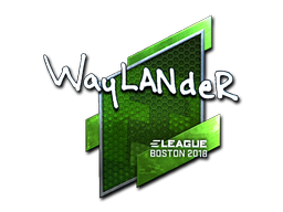 印花 | wayLander（闪亮）| 2018年波士顿锦标赛
