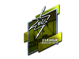 印花 | Zeus（闪亮）| 2018年波士顿锦标赛