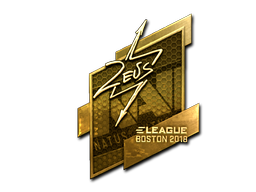 印花 | Zeus（金色）| 2018年波士顿锦标赛