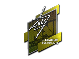 Наклейка | Zeus | Бостон 2018