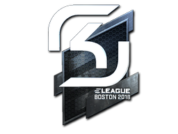 Наклейка | SK Gaming (металлическая) | Бостон 2018