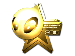 印花 | Team Dignitas（金色）| 2015年卢日-纳波卡锦标赛