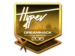 印花 | Hyper（金色）| 2015年卢日-纳波卡锦标赛