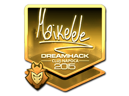 印花 | Maikelele（金色）| 2015年卢日-纳波卡锦标赛