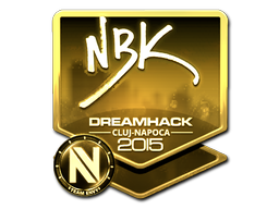 印花 | NBK-（金色）| 2015年卢日-纳波卡锦标赛