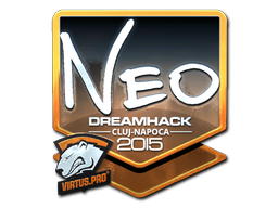 Наклейка | NEO (металлическая) | Клуж-Напока 2015