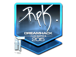 Наклейка | RpK (металлическая) | Клуж-Напока 2015