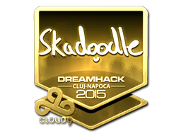 印花 | Skadoodle（金色）| 2015年克卢日-纳波卡锦标赛