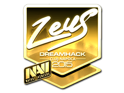 印花 | Zeus（金色）| 2015年卢日-纳波卡锦标赛