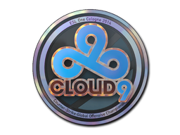 Наклейка | Cloud9 (голографическая) | Кёльн 2014