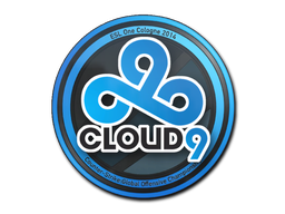 Наклейка | Cloud9 | Кёльн 2014