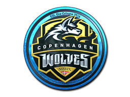 Наклейка | Copenhagen Wolves (металлическая) | Кёльн 2014