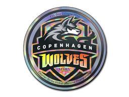 Наклейка | Copenhagen Wolves (голографическая) | Кёльн 2014
