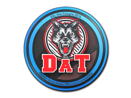 Наклейка | dAT team | Кёльн 2014