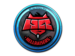 Наклейка | HellRaisers (металлическая) | Кёльн 2014