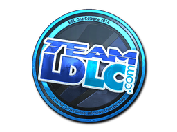 Наклейка | Team LDLC.com (металлическая) | Кёльн 2014