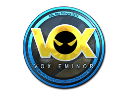 Наклейка | Vox Eminor (металлическая) | Кёльн 2014
