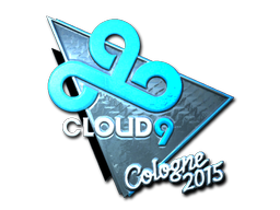 Наклейка | Cloud9 G2A (металлическая) | Кёльн 2015