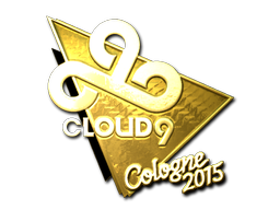 Наклейка | Cloud9 G2A (золотая) | Кёльн 2015