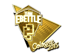 印花 | Team eBettle（金色）| 2015年科隆锦标赛