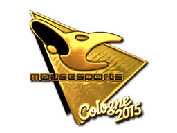 Наклейка | mousesports (золотая) | Кёльн 2015