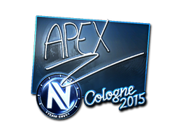 Наклейка | apEX (металлическая) | Кёльн 2015