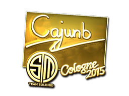 印花 | cajunb（金色）| 2015年科隆锦标赛