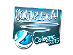 Наклейка | coldzera (металлическая) | Кёльн 2015
