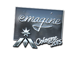 Наклейка | emagine (металлическая) | Кёльн 2015