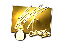 Sticker | fox (Gold) | Cologne 2015