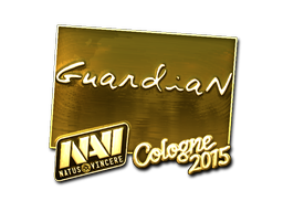 Sticker | GuardiaN (Gold) | Cologne 2015