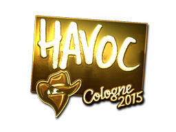 Sticker | Havoc (Gold) | Cologne 2015