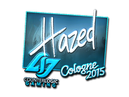 Наклейка | hazed (металлическая) | Кёльн 2015