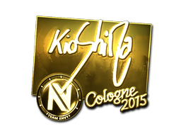 Наклейка | kioShiMa (золотая) | Кёльн 2015