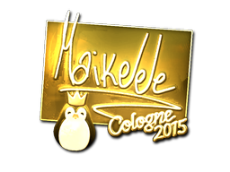 印花 | Maikelele（金色）| 2015年科隆锦标赛