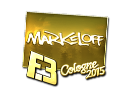 印花 | markeloff（金色）| 2015年科隆锦标赛