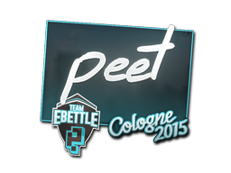 peet | 2015年科隆锦标赛